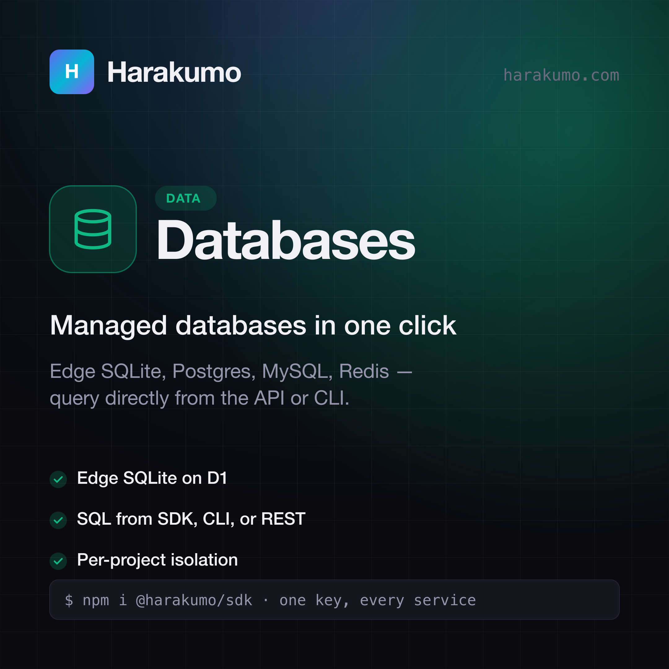 databases